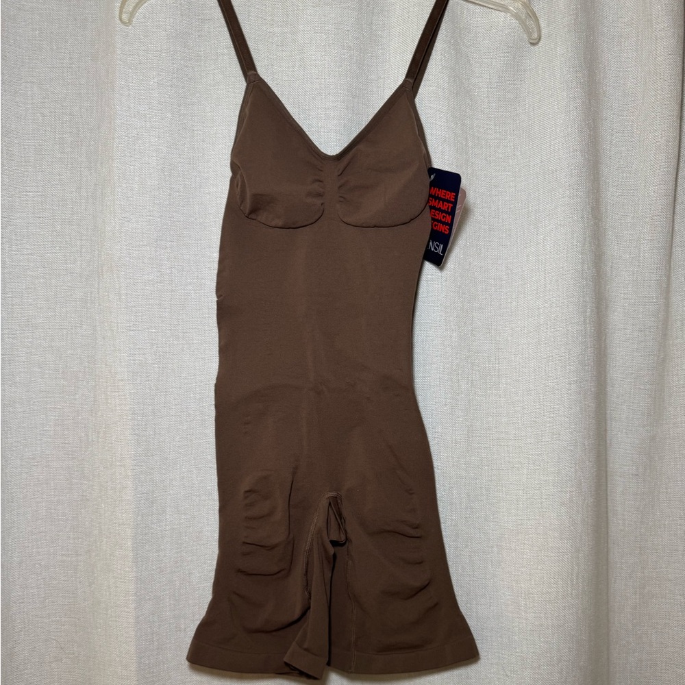 Sensil Women's Brown Shapewear Bodysuit